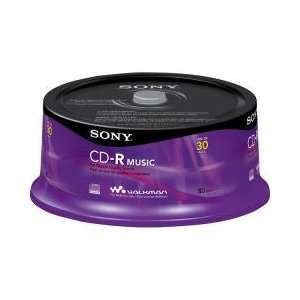  New Write Once CD R Spindle For Music   30 Disc Spindle 