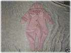 Juice Couture Pink Girls Snowsuit 6 9 month 168  