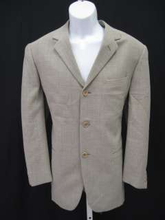 CERRUTI 1881 Mens Gray Wool Blazer Jacket Size 50  