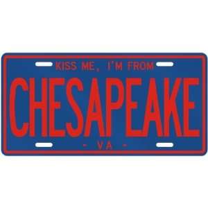   FROM CHESAPEAKE  VIRGINIALICENSE PLATE SIGN USA CITY