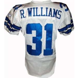  Roy Williams #31 Cowboys Game Issued White Jersey 