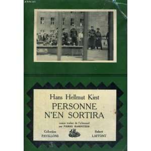  Personne nen sortira Hans Hellmut Kirst Books