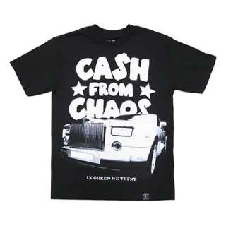 DISSIZIT CASH FROM CHAOS T SHIRT PICK COLOR & SIZE NEW  