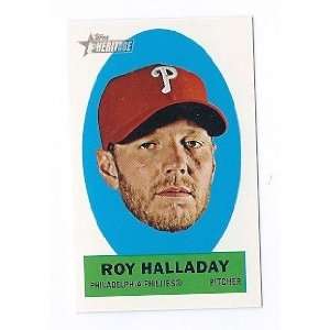 2012 Topps Heritage Stick Ons #30 Roy Halladay Philadelphia Phillies