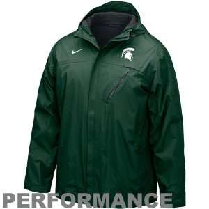  Nike Michigan State Spartans Green Conference Storm FIT 