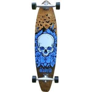    Madrid Skull 39  Skateboard Longboard Complete