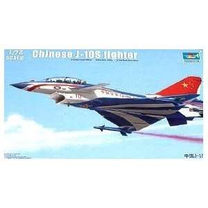  Chinese J10S Two Seater Fighter 1/72 Trumpeter Toys 