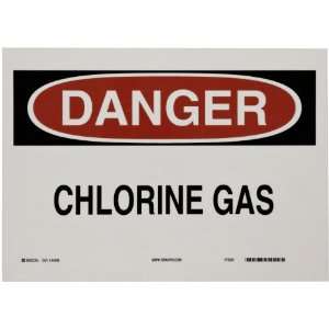   Danger, Legend Chlorine Gas  Industrial & Scientific