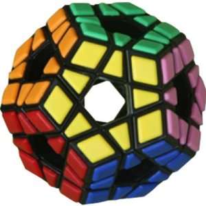   Color Tiled Holey Megaminx w/ glue (difficulty 10 of 10) Toys & Games