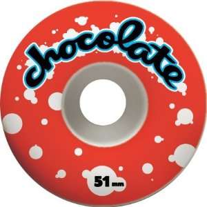  Chocolate Chunk Wash 51mm Skate Wheels