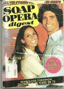Soap Opera Digest October 1976 Meg Bennett and Michael Nouri SFT on 