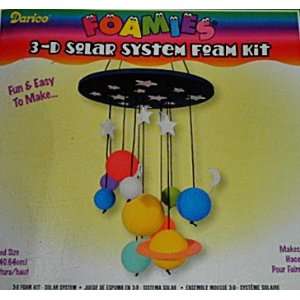  3 D Foam Kit   Solar System Toys & Games