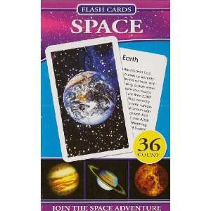  Space Flash Cards Toys & Games