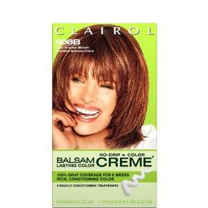 Clairol Balsam Lasting Color Creme Hair Color Light Bronze Brown (608B 