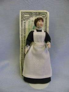 Artist Original 5.5 Dollhouse UP STAIRS MAID Porcelain  