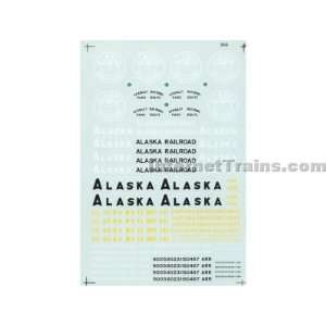   Scale General Freight Decal Set   Alaska Railroad (ARR) Toys & Games