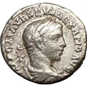  SEVERUS ALEXANDER 222AD Ancient Silver Roman Coin EQUITY 