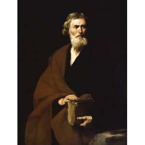   de Ribera)   24 x 32 inches   An Apostle, St. Matthew