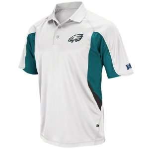   Eagles White Field Classic IV Performance Polo