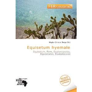  Equisetum hyemale (9786138462156) Waylon Christian Terryn Books