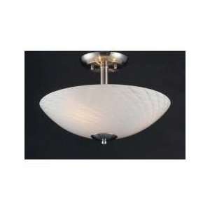   Semi Flush Arco Baleno 417 3 SNWS By Elk Lighting