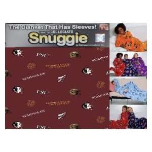   Snuggie, Florida State Seminoles Fleece Blanket Snuggie 