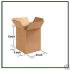 LOT 50 Small Cardboard Shipping Boxes 5/5/5 inch BOX