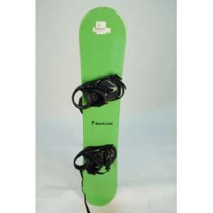 New Snowjam Glowstick Green Snowboard with Large Binding 