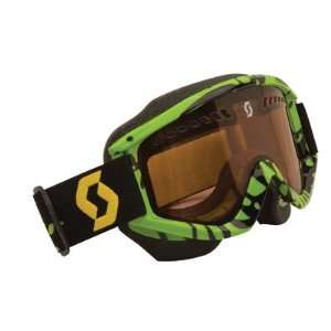  Scott Recoil Xi Pro SnowCross Goggle Tether Green 