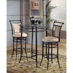  3 Piece Set with Cierra Stools   Fawn Hillsdale Furniture 