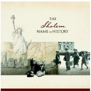 The Sholem Name in History Ancestry  Books
