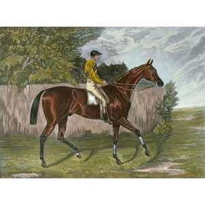  Melton Etching Wombill, Sidney R Hunt, E HR Horse Racing 