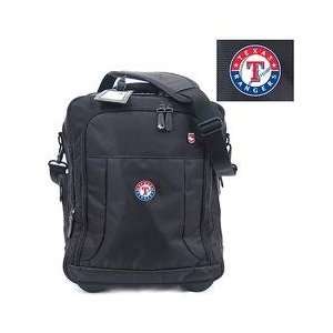  Texas Rangers Odyssey Rolling Bag by Antigua   Black One 
