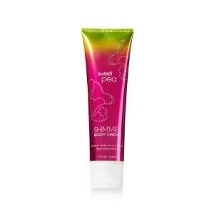 Bath & Body Works Signature Collection Shimmer Body Cream Sweet Pea 5 
