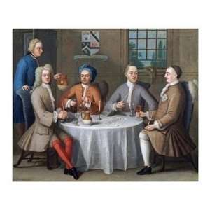 Benjamin Ferrers   Sir Thomas Sebright, Sir John Bland And Two Friends 