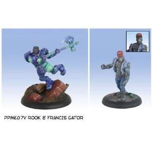  Pulp City Villains   Rook & Francis Gator (2) Toys 