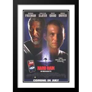 Hard Rain 32x45 Framed and Double Matted Movie Poster   Style B   1997