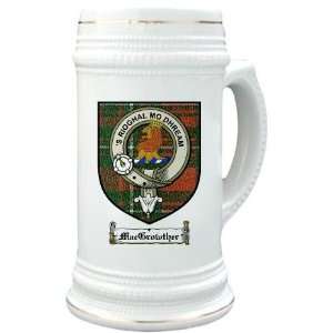  Macgrowther Clan Crest / Clan Badge 22 oz. Stein Mug 