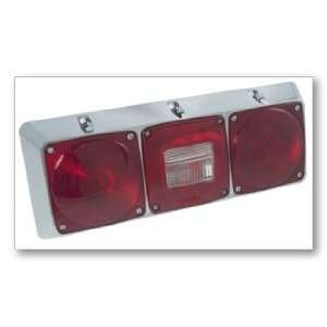 SMALL TRAILER LTG,RED/CHROME VERSALITE SURFACE MOUNT,RETAIL PACK 