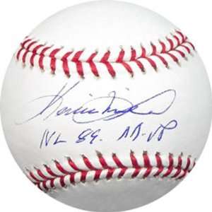  Kevin Mitchell Autographed Baseball with 89 NL MVP 