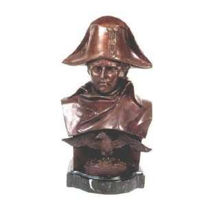   Galleries SRB81448 Napoleon Bust with Eagle Bronze