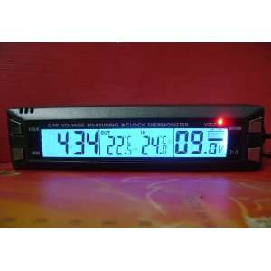  Innovic EC30 Multifunctional 4 in 1 Car Digital Clock, In/Out 