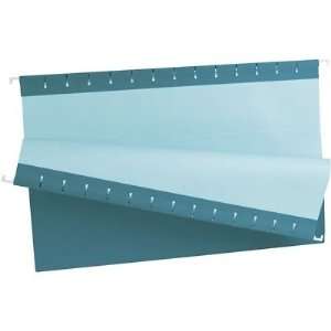   Brand Colored Hanging File Folders Legal Size, Teal