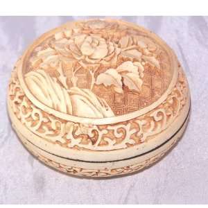  Ivory Colored Boxes with Floral Design 