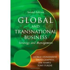    Strategy and Management [Paperback] George Stonehouse Books