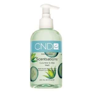 CND Creative Scentsations Hand & Body Wash   Cucumber & Aloe   8.3 oz