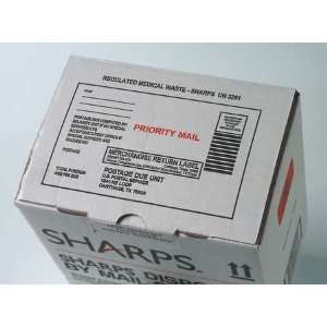  SHARPS COMPLIANCE S31G129006 Sharps Disposal By Mail,1 Gal 