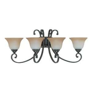   Montgomery 4 Light Bathroom Lights in Sudbury Bronze