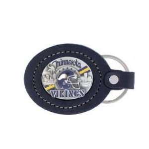  Siskiyou Minnesota Vikings Leather Key Ring Sports 