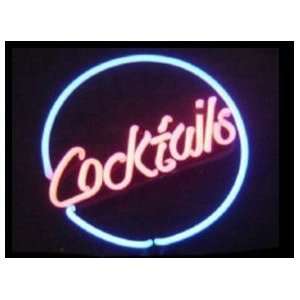  Cocktails   Neon Sign